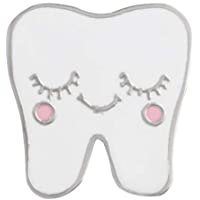 Los mejores  - Ogquaton Animales de Dibujos Animados Broches Dientes Esmalte Blanco Pin para Niños Sombrero de Solapa Bolsa Chaqueta…